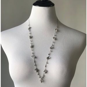 Pave Ball Necklace